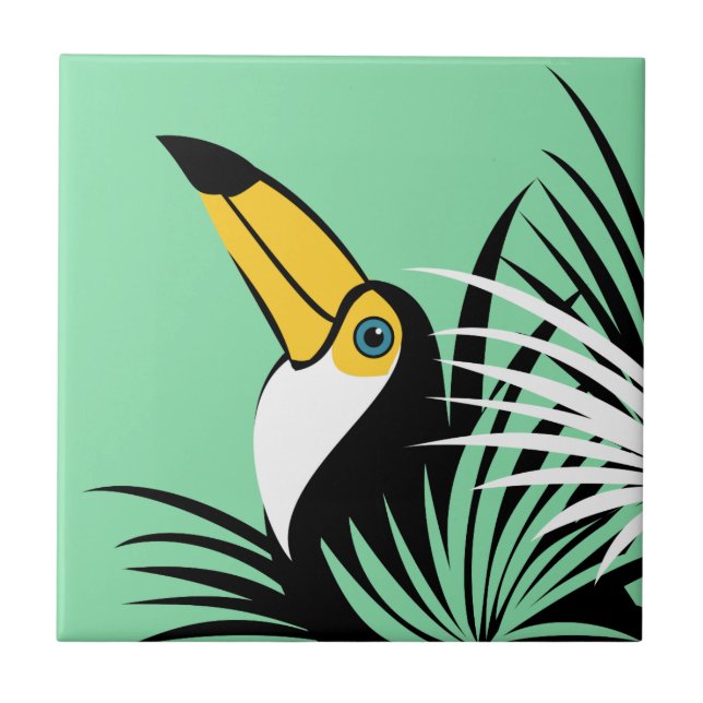 Toco Toucan Art Azulejos (Frente)