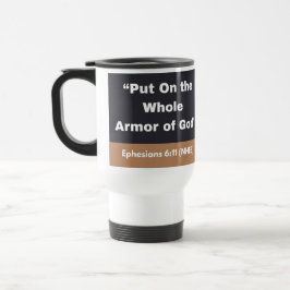 Toda a Armadura de Deus - Caneca de viagem