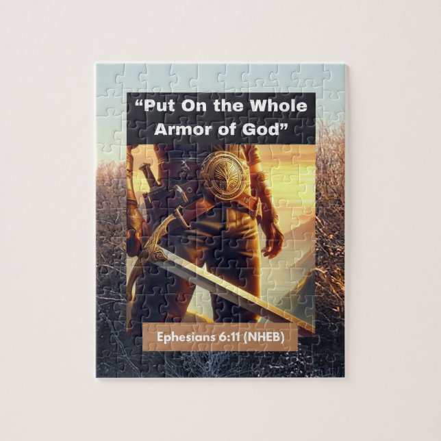 Toda a Armadura de Deus - Quebra-cabeça (Vertical)