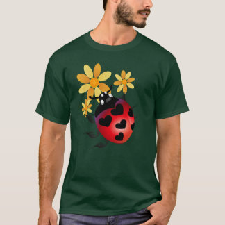 Toda a camisa do joaninha do coração