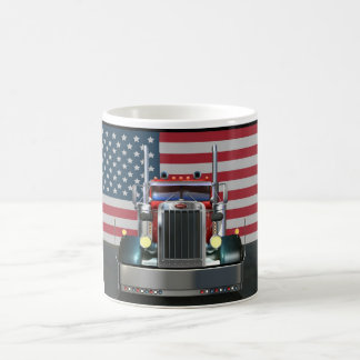 Toda a caneca de café americana de Peterbilt