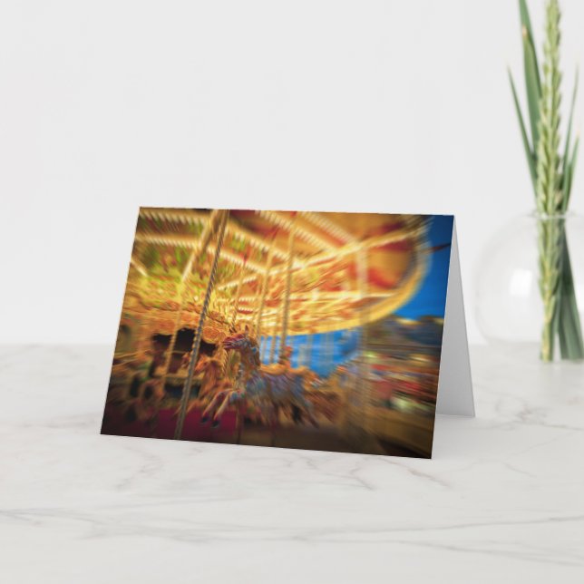 Toda A Diversão Do Justo Cartão De Saudações Carro (Frente)