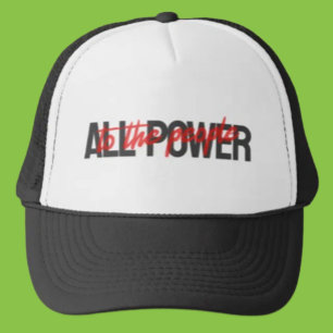 Toda a energia para o Pessoas Trucker Hat - Boné N
