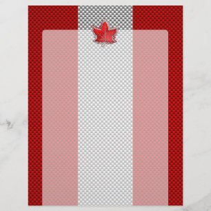 Toda a folha de bordo vermelha canadense no