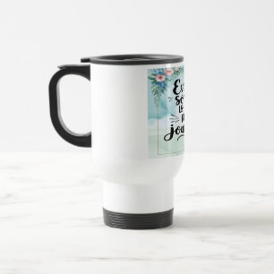 Toda Canção É Uma Nova Jornada 3 caneca de viagem