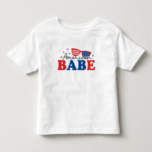 Todas as Americanas Bebês - Camiseta Infantil Patr