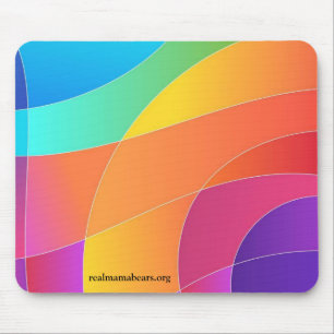 Todas as cores do arco-íris Mouse Pad