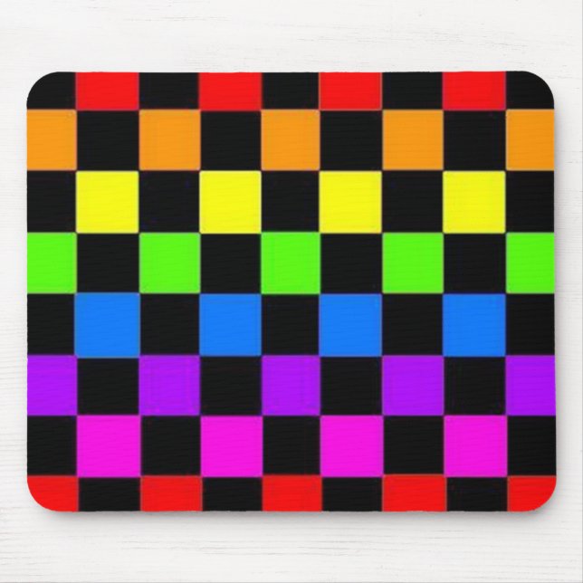 Todas as cores verificadas no Mousepad (Frente)