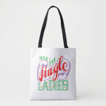 Todas as Damas de Jingle Natal | Tote Bag