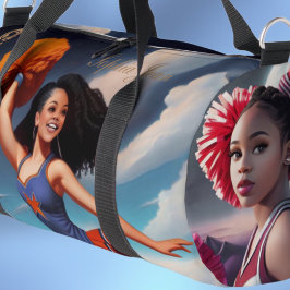Todas as Meninas Americanas de Cheerhead Duffel Ba