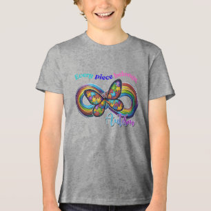 Todas as Peças Brilham – Camiseta Borboleta Autism