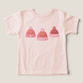 Todd Fofo Rosa Kawaii Inverno Gorro Sorriso Desenh
