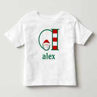 Toddler Strike Papais noeis Monograma da Camisa de