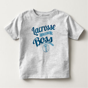 Toddlers Lacrosse Como Uma Camiseta De Chefe