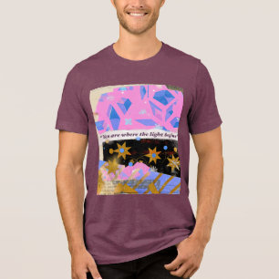 Todo Brilho Tem uma História – Camiseta de Arte Bu