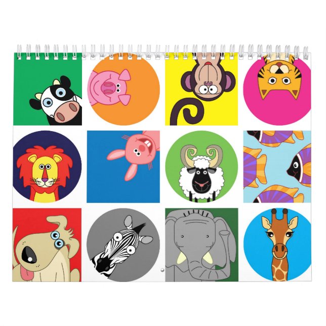 TODO O CALENDÁRIO FELIZ DOS ANIMAIS (Capa)