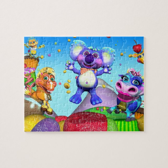 Todo o quebra-cabeça pequeno do divertimento dos (Horizontal)