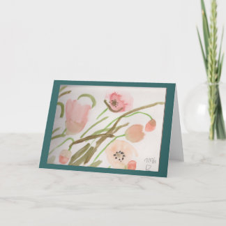 Todo o vazio do cartão da ocasião para dentro