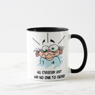 Todos forçaram para fora a caneca