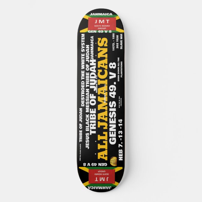 TODOS JAMAICANOS Andam de Skate (Frente)