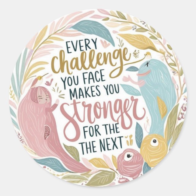 Todos os adesivos de desafio (Frente)