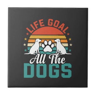 Todos Os Cães Amante De Cães Retrô