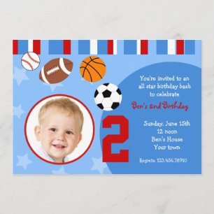 Todos os convites do aniversário da foto dos