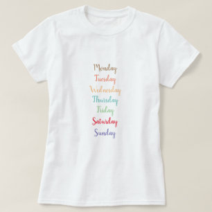 Todos os dias / Camiseta feminina / camiseta