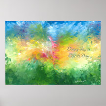 Todos os dias é Poster do Dia da Terra