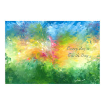 Todos os dias é Poster do Dia da Terra