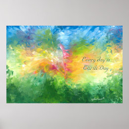 Todos os dias é Poster do Dia da Terra