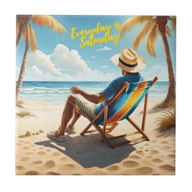 Todos os dias é sábado aposentado (Frente)