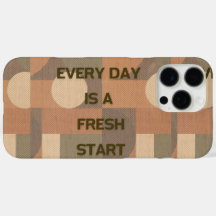 Todos os dias é um novo começo