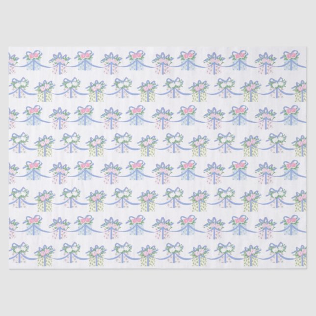 Todos os dias é um Papel Tecido para Presente (Frente )