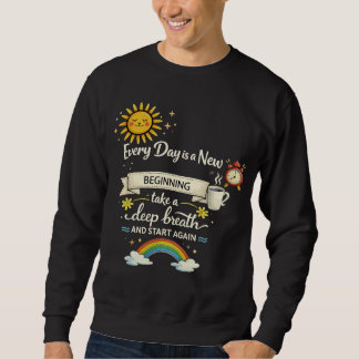 Todos os Dias São um Novo Começo Camiseta Essencia