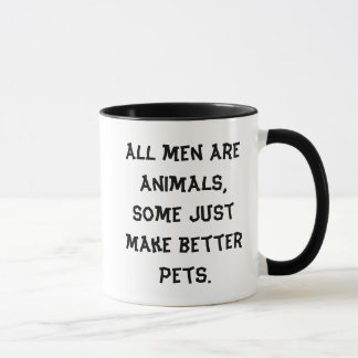 Todos os homens são caneca dos animais