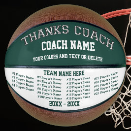 Todos os jogadores, equipes de cores em presentes 