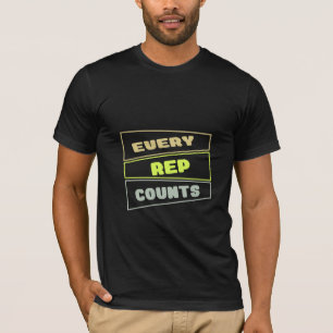 Todos os Representantes Contam - Camiseta Gym T