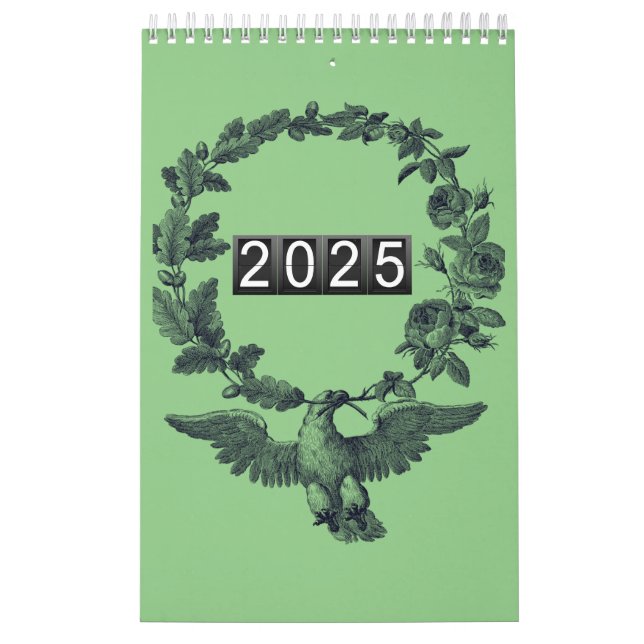 Todos os tipos de Belas Aves do Calendário da Natu (Capa)