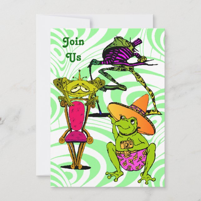 Todos os tipos de Convites de festas de Reunião da (Frente)