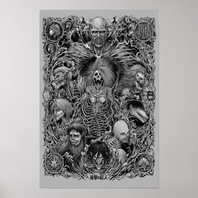 Todos os Titan Shifters Poster (Frente)