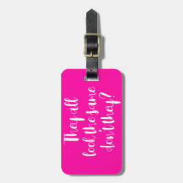 Todos Parecem A Mesma Etiqueta De Bagagem