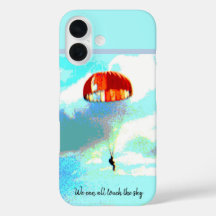 Todos podemos tocar o céu, o paraquedas, inspirado