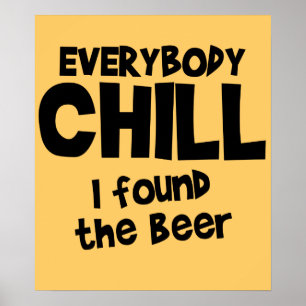 Todos poster frio $24,95 da cerveja