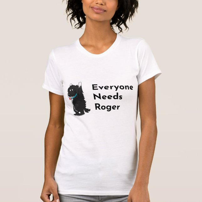 Todos Precisam da Camiseta de Apoio do Roger (Frente)