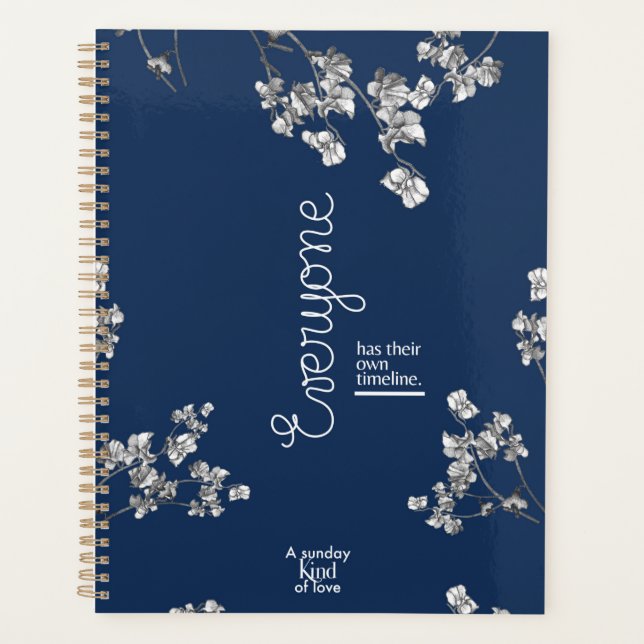 Todos têm seu próprio planejador de linha do tempo (Frente)