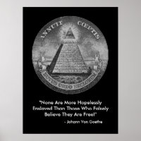 Todos vendo o olho do Poster Illuminati