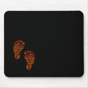 Toes Mousepad Tribal
