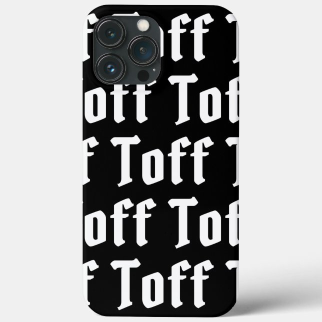 Toff Case-Mate Capinha para iPhone (Verso)