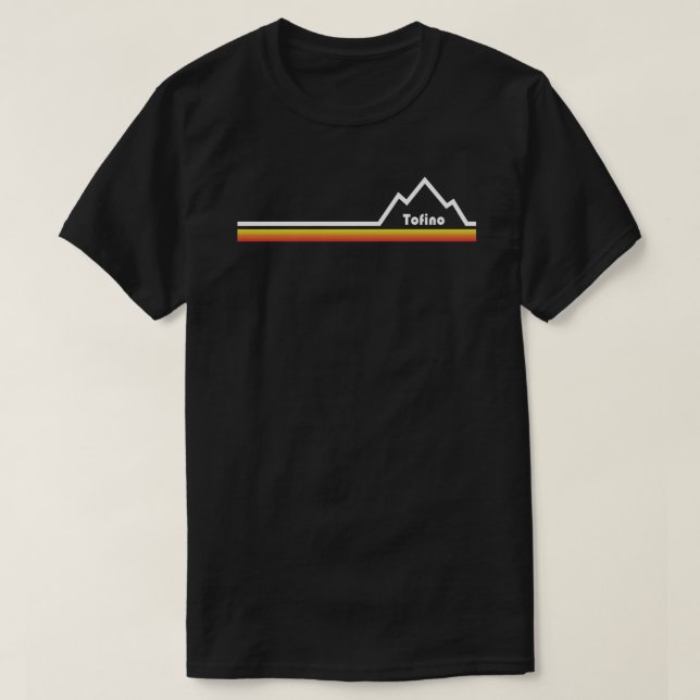 Tofino, camiseta Clássica Colúmbia Britânica (Frente do Design)